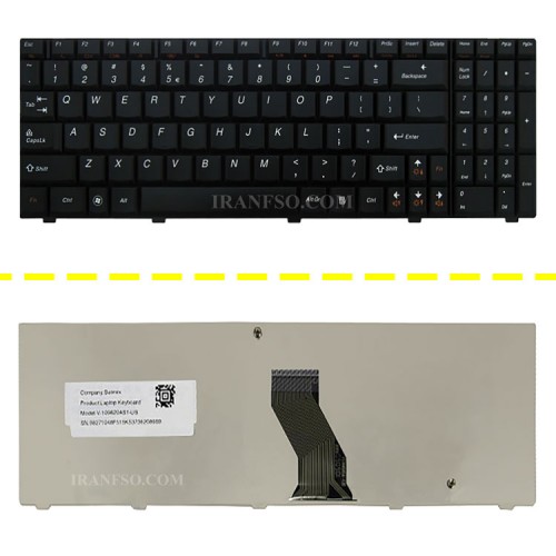کیبرد لپ تاپ لنوو IdeaPad U550