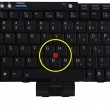 کیبرد لپ تاپ لنوو ThinkPad X60 مشکی-باموس