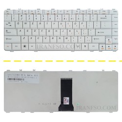 کیبرد لپ تاپ لنوو IdeaPad Y550 سفید
