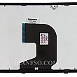 کیبرد لپ تاپ لنوو IdeaPad Z500 مشکی-با فریم نقره ای