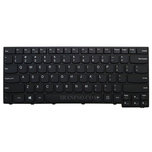 کیبرد لپ تاپ لنوو ThinkPad E40-70 مشکی-با فریم
