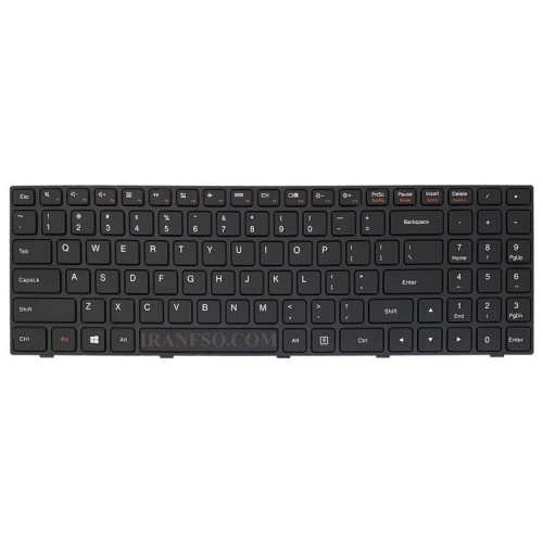 کیبرد لپ تاپ لنوو IdeaPad 100 با فریم
