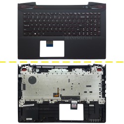 کیبرد لپ تاپ لنوو IdeaPad Y50-70 مشکی-باقاب C-با بک لایت