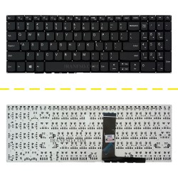 کیبرد لپ تاپ لنوو IdeaPad 320-15 مشکی-اینترکوچک بدون فریم بهمراه کلید پاور