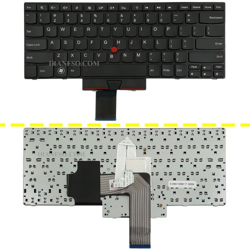 کیبرد لپ تاپ لنوو ThinkPad Edge E420 مشکی-با موس-با فریم