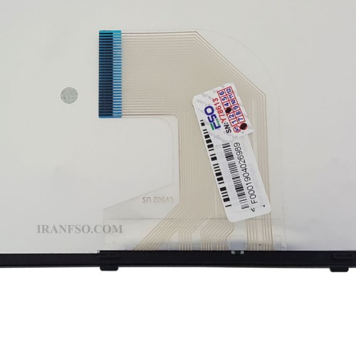 کیبرد لپ تاپ لنوو IdeaPad Z500 مشکی-با فریم نوک مدادی