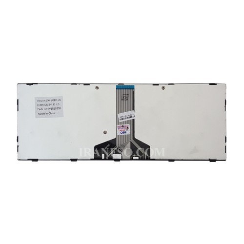 کیبرد لپ تاپ لنوو IdeaPad 100S-14IBD مشکی-بافریم