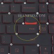 کیبرد لپ تاپ لنوو Legion Y520 مشکی-اینترکوچک-بابک لایت-بدون فریم