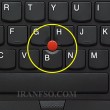 کیبرد لپ تاپ لنوو Thinkpad E580 مشکی-با موس-با فریم