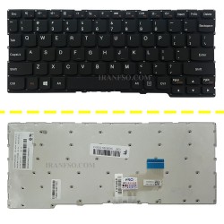 کیبرد لپ تاپ لنوو Yoga 300-11IBR مشکی-اینترکوچک بدون فریم