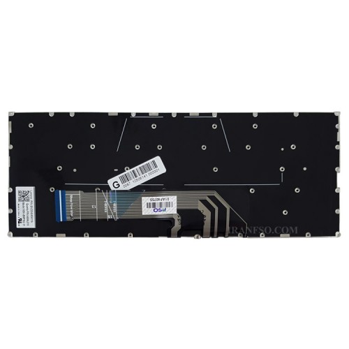 کیبرد لپ تاپ لنوو IdeaPad 530S-14_Yoga 730-15IKB مشکی-اینترکوچک-بدون فریم