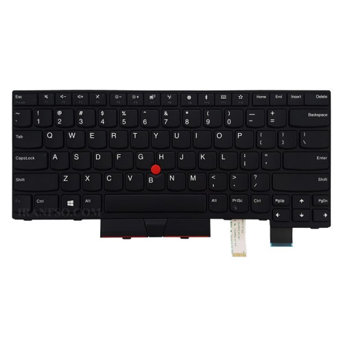 کیبرد لپ تاپ لنوو ThinkPad T470 مشکی-با موس و فریم