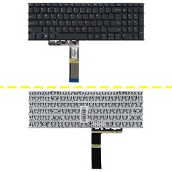 کیبرد لپ تاپ لنوو IdeaPad 5-15IL05_ThinkBook 15-G2 مشکی-اینترکوچک-بدون فریم