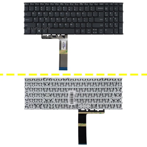 کیبرد لپ تاپ لنوو IdeaPad 5-15IL05_ThinkBook 15-G2 مشکی-اینترکوچک-بدون فریم