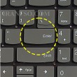 کیبرد لپ تاپ لنوو ThinkBook 15-G2 مشکی-با بک لایت-بدون فریم