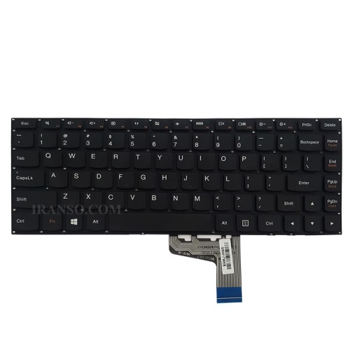 کیبرد لپ تاپ لنوو IdeaPad 700S-14ISK مشکی-اینترکوچک-بدون فریم