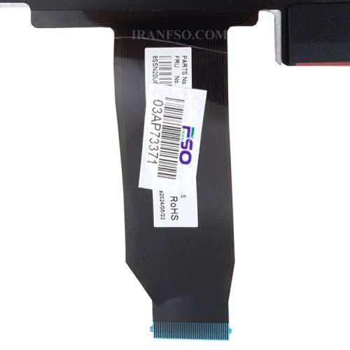 کیبرد لپ تاپ لنوو ThinkPad E15 GEN4 مشکی-اینترکوچک بدون فریم