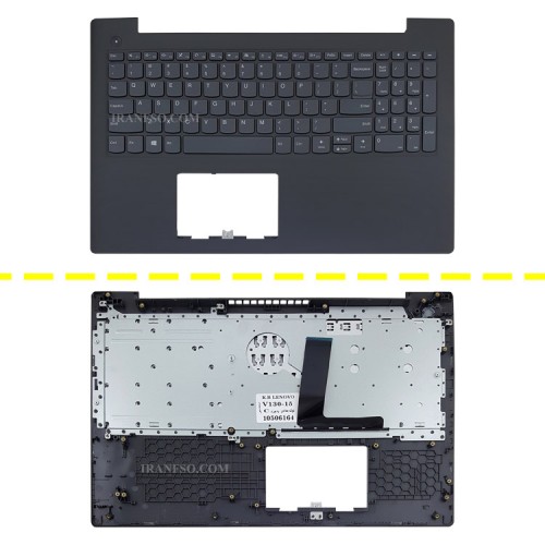 کیبرد لپ تاپ لنوو IdeaPad V130-15 نوک مدادی با قاب C