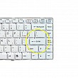 کیبرد لپ تاپ سونی VPC-EA سفید-اینترکوچک بدون فریم