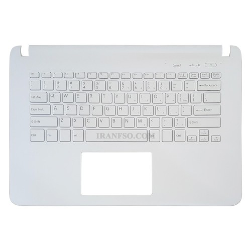 کیبرد لپ تاپ سونی SVF142 سفیدبا قاب C