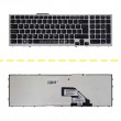 کیبرد لپ تاپ سونی VPC-F11 مشکی با فریم نقره ای