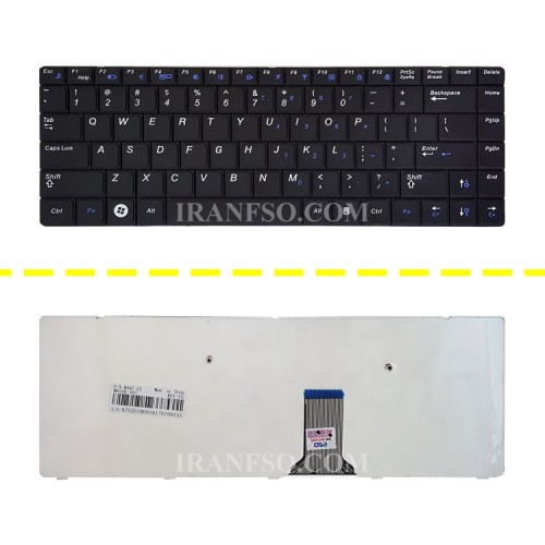 کیبرد لپ تاپ سامسونگ NP R467 مشکی