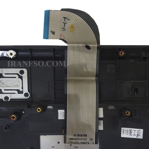 کیبرد لپ تاپ سامسونگ SF510-RF510 مشکی با قاب C نوک مدادی-نقره ای دست دوم