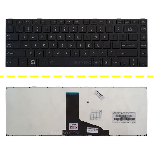 کیبرد لپ تاپ توشیبا Satellite L830-M800