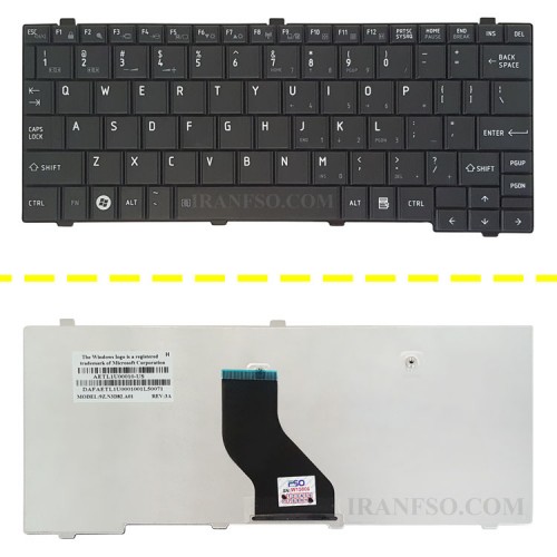 کیبرد لپ تاپ توشیبا Mini NB200