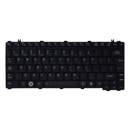 کیبرد لپ تاپ توشیبا Satellite Pro U400-U500 مشکی