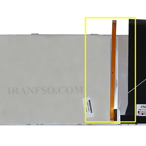کیبرد لپ تاپ توشیبا Satellite S50 مشکی-با بک لایت-با فریم نقره ای