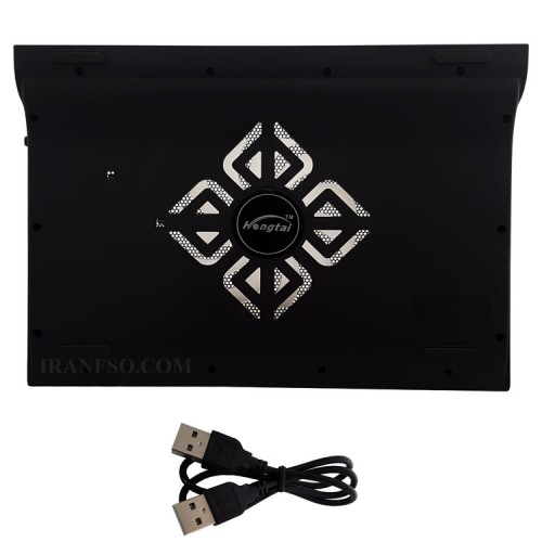 فن زیر لپ تاپ HZT520 تک فن مشکی