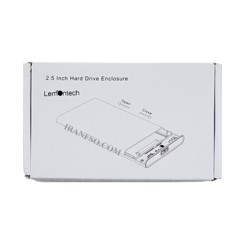 باکس هارد لپ تاپ Lemontech Sata 2.5Inch Type C سفید