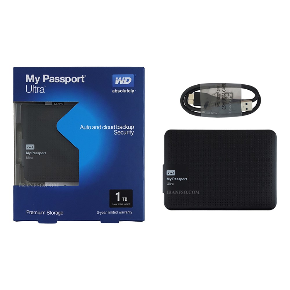 باکس هارد لپ تاپ وسترن My Passport Sata 2.5Inch USB3 - کامپیوتر افق
