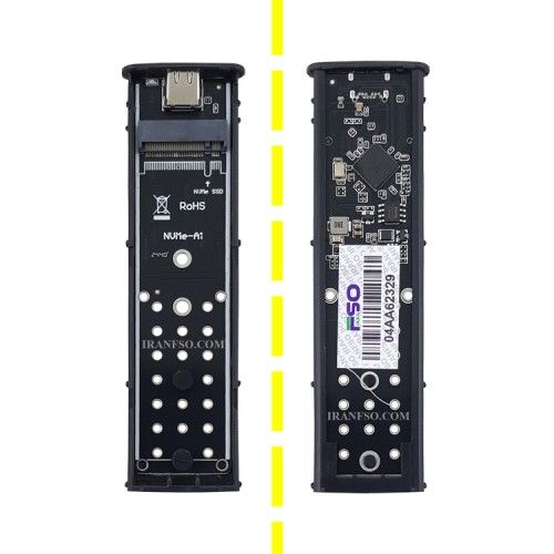 مبدل هارد SSD M.2 NVME To Type C-USB 3.0 برای هاردهای تک شیار