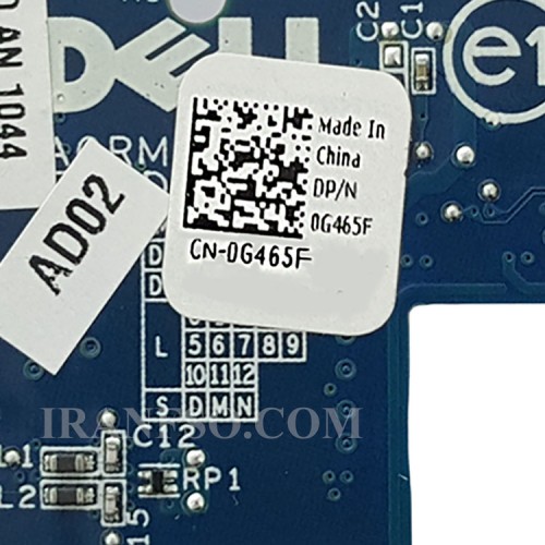 برد کانکتور ریبون لپ تاپ دل Studio XPS 1640_0G465F