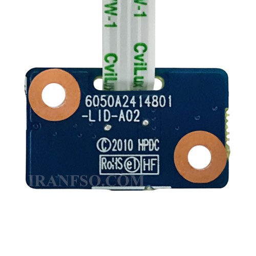 برد سنسور درب لپ تاپ اچ پی ProBook 4530_6050A2414801-LID-A02