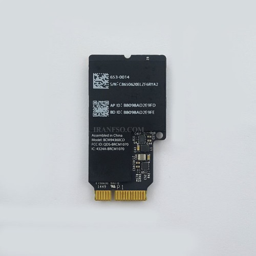 برد وای فای لپ تاپ اپل WLAN A1418 IMAC WIFI BCM94360CP
