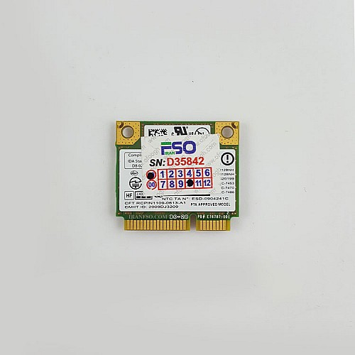 برد وای فای لپ تاپ WLAN Intel Half Mini PCI-E Combo N-1000_112BNHMW