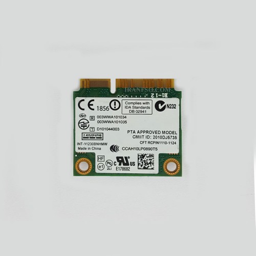 برد وای فای لپ تاپ WLAN Intel Half Mini PCI-E 1000M-11230BNHU Combo