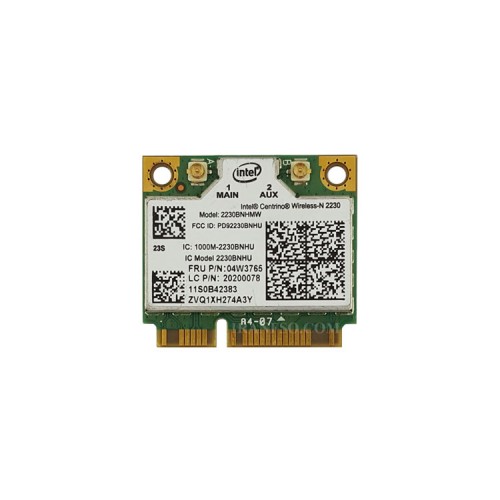 برد وای فای لپ تاپ WLAN Intel Half Mini PCI-E 2230BNHMW N2230 Combo