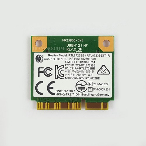برد وای فای لپ تاپ WLAN Realtek PCI-E wifi Combo RT8723BE