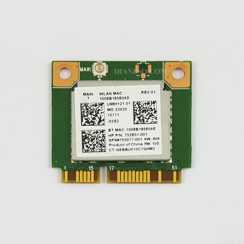 برد وای فای لپ تاپ WLAN Realtek PCI-E wifi Combo RT8723BE