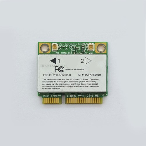 برد وای فای لپ تاپ WLAN Atheros Mini PCI-E AR5B95H Wifi Combo