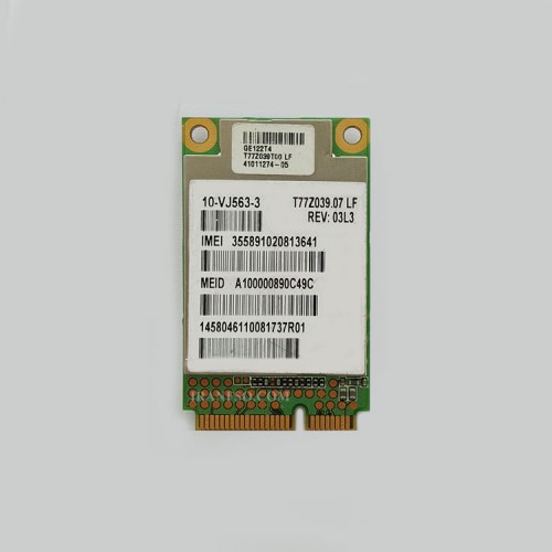 برد وای فای لپ تاپ WWAN Qualcomm Mini PCI 2723A-UNDP1 Experess مستطیلی