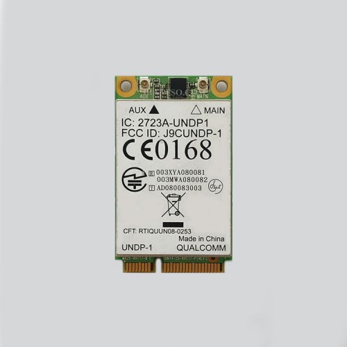 برد وای فای لپ تاپ WWAN Qualcomm Mini PCI 2723A-UNDP1 Experess مستطیلی