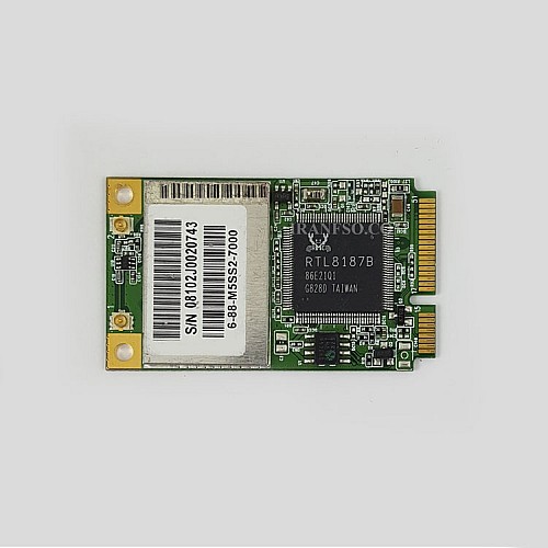 برد وای فای لپ تاپ WLAN AzureWave Mini PCI RTL8187B Express مستطیلی