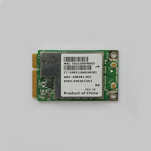 برد وای فای لپ تاپ WLAN Broardcom Mini PCI N12075 Express مستطیلی
