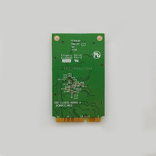 برد وای فای لپ تاپ WLAN Broadcom Mini PCI 4324A-BRCM1028 Express مستطيلی