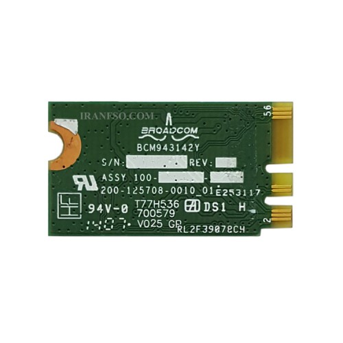 برد وای فای لپ تاپ WLAN Broadcom NGFF BCM943142Y Wifi Combo